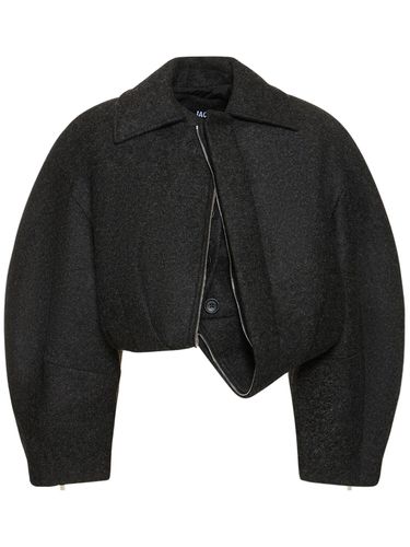 Veste Courte En Feutre Le Manteau Feltro - JACQUEMUS - Modalova