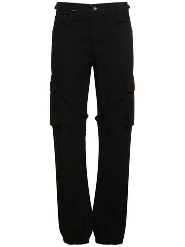 Pantalon Cargo En Coton Taille Basse - FLÂNEUR - Modalova