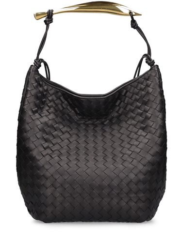 Sac Porté Épaule Hobo En Cuir Sardine - BOTTEGA VENETA - Modalova