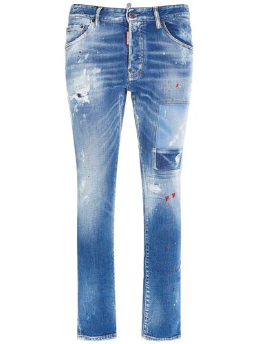 Jean Skater En Denim De Coton Stretch - DSQUARED2 - Modalova