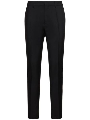 Pantalon Cigarette En Laine - AMI PARIS - Modalova