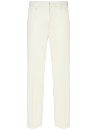 Pantalon Ajusté En Laine Mélangée - DSQUARED2 - Modalova