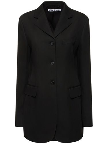 Veste Longue En Crêpe Jolcie - ACNE STUDIOS - Modalova