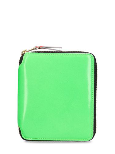 Portefeuille En Cuir Super Fluo - COMME DES GARÇONS WALLET - Modalova