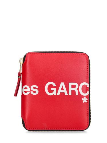 Portefeuille En Cuir À Logo Huge - COMME DES GARÇONS WALLET - Modalova