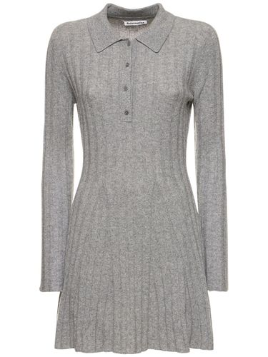 Robe Courte En Cachemire Avec Col Walsh - REFORMATION - Modalova