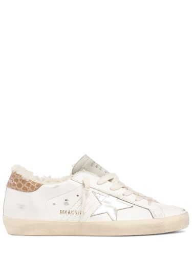 Baskets En Cuir Super-star 20 Mm - GOLDEN GOOSE - Modalova