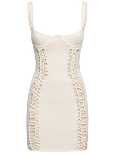 Robe Courte En Maille - DION LEE - Modalova