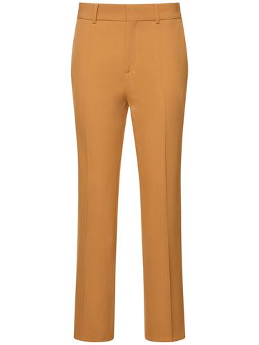 Pantalon Droit En Grain De Poudre Taille Mi-haute - PETAR PETROV - Modalova