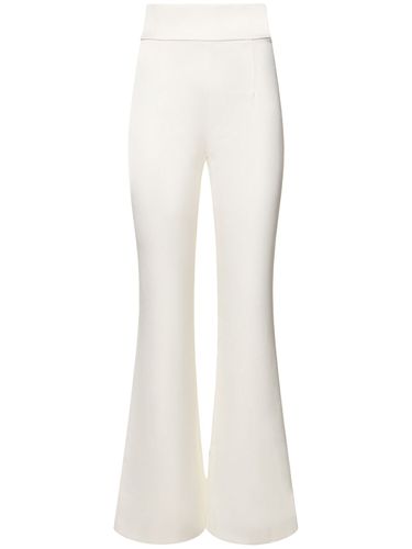 Pantalon Droit En Satin - GALVAN - Modalova