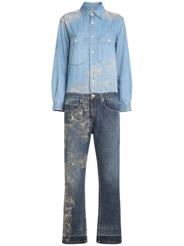 Combinaison En Denim De Coton Imane - ISABEL MARANT - Modalova