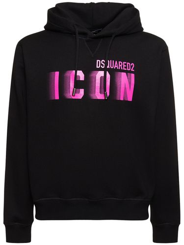 Sweat-shirt Cool Fit À Capuche Icon Blur - DSQUARED2 - Modalova