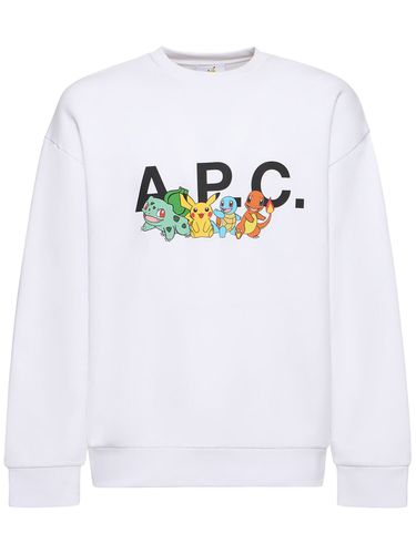 Sweat-shirt En Coton X Pokémon - A.P.C. - Modalova