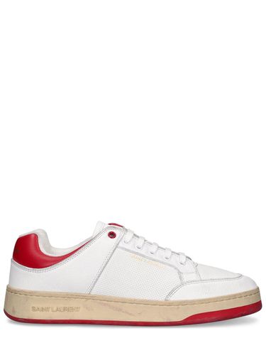 Sneakers En Cuir Sl/61 - SAINT LAURENT - Modalova