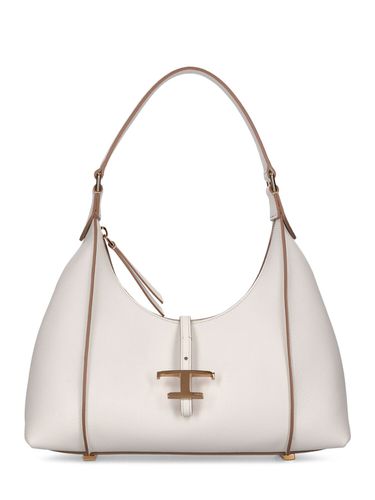 Petit Sac En Cuir Hobo T Timeless - TOD'S - Modalova