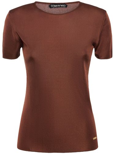 T-shirt En Viscose - TOM FORD - Modalova