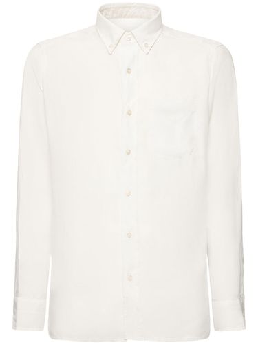 Chemise Slim En Lyocell - TOM FORD - Modalova