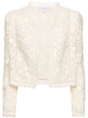 Veste En Macramé De Coton - GIAMBATTISTA VALLI - Modalova