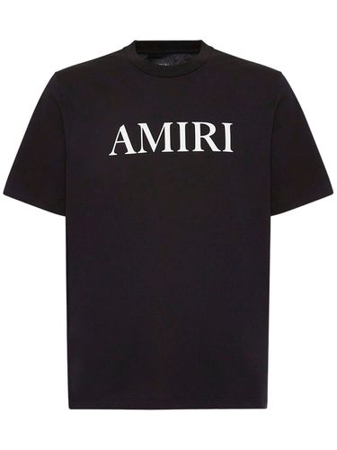 T-shirt En Coton À Logo - AMIRI - Modalova