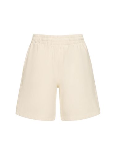 Short En Jersey De Coton - BURBERRY - Modalova