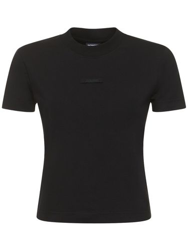 T-shirt En Coton Le T-shirt Gros Grain - JACQUEMUS - Modalova