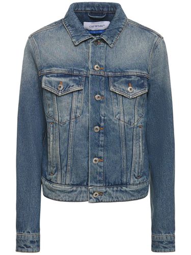 Veste Regular En Denim - OFF-WHITE - Modalova