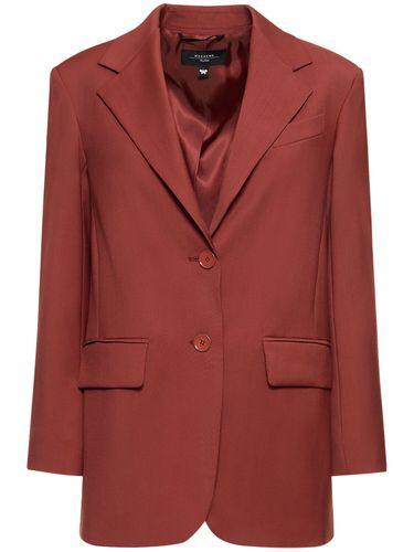 Blazer En Laine Stretch À Boutonnage Simple Veber - WEEKEND MAX MARA - Modalova