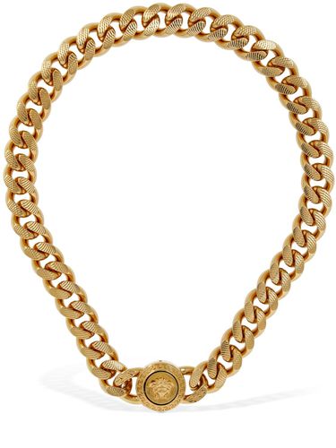 Collier En Métal - VERSACE - Modalova