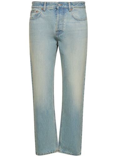 Jean Regular En Denim De Coton - VALENTINO - Modalova