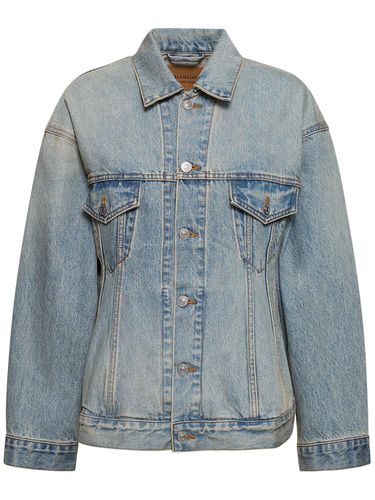 Veste En Denim Hourglass - BALENCIAGA - Modalova