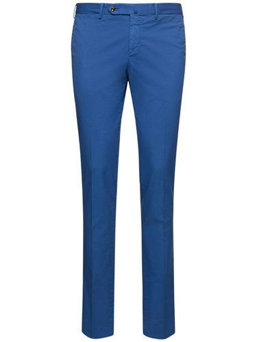 Pantalon Super Slim En Gabardine Stretch Légère - PT TORINO - Modalova