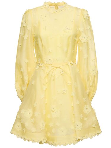 Robe Courte En Lin Matchmaker Lift Off - ZIMMERMANN - Modalova