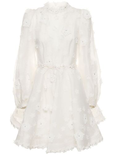 Robe Courte En Lin Matchmaker Lift Off - ZIMMERMANN - Modalova