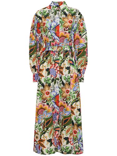 Robe Chemise Midi En Coton Imprimé - ETRO - Modalova