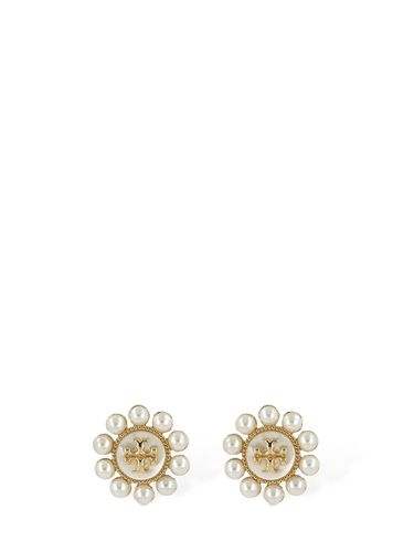 Clous D'oreilles En Perles Kira - TORY BURCH - Modalova