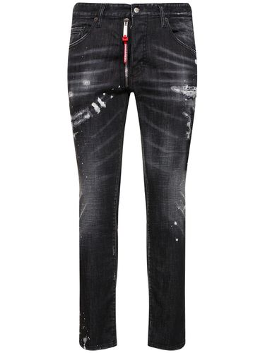 Jean Skater En Denim De Coton Stretch - DSQUARED2 - Modalova