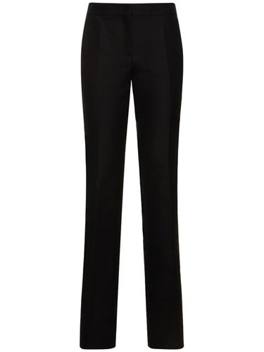 Pantalon Droit En Duchesse De Coton - MOSCHINO - Modalova