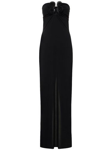 Robe Longue En Jersey Drapé - MAGDA BUTRYM - Modalova