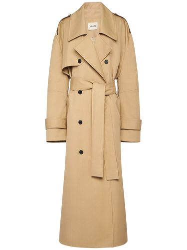 Trench-coat En Coton Mélangé Mazlow - KHAITE - Modalova