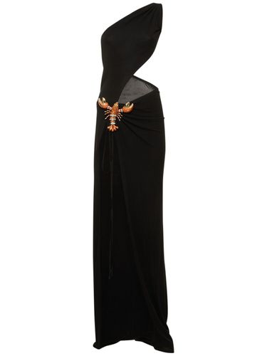 Robe Longue En Crêpe De Viscose À Une Épaule - DSQUARED2 - Modalova