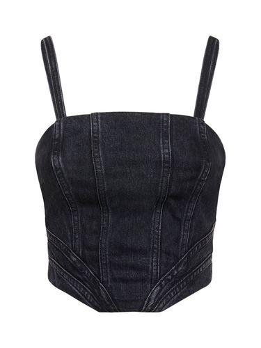 Corset En Denim - AMIRI - Modalova