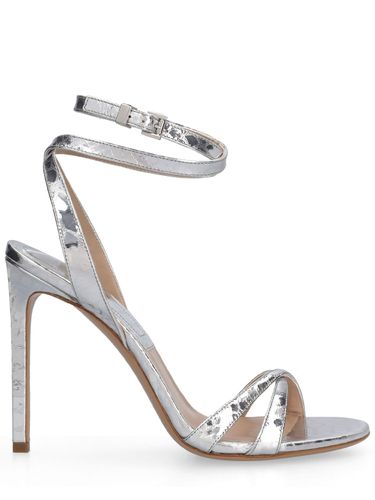 Sandales En Cuir Effet Miroir Chrissy 110 Mm - MICHAEL KORS COLLECTION - Modalova