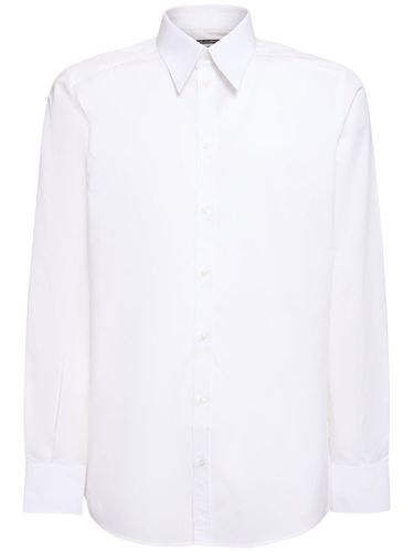 Chemise Classique En Popeline - DOLCE & GABBANA - Modalova