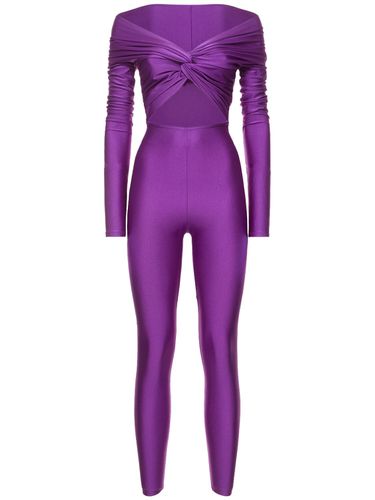 Combinaison En Lycra Stretch Brillant Kendall - THE ANDAMANE - Modalova