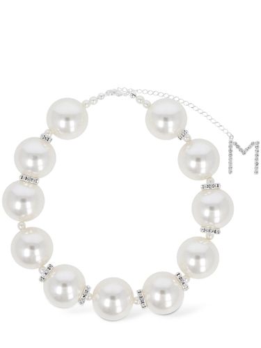 Collier En Fausses Perles Et Cristaux - MAGDA BUTRYM - Modalova