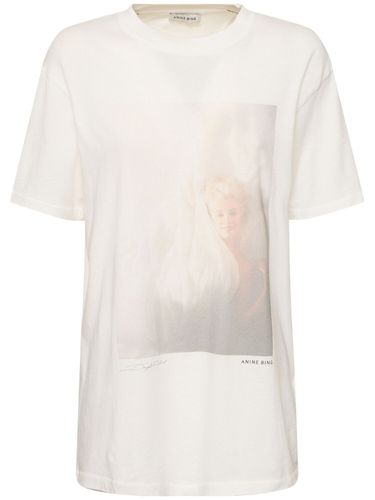 T-shirt En Jersey De Coton Lili - ANINE BING - Modalova