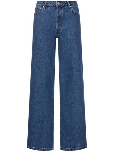 Jean Droit En Denim De Coton Elisabeth - A.P.C. - Modalova