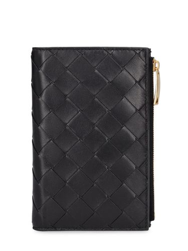 Portefeuille Moyen Zippé Intrecciato Bi-fold - BOTTEGA VENETA - Modalova