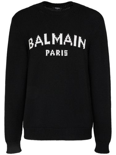 Pull-over En Laine Balmain - BALMAIN - Modalova