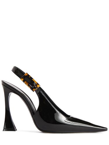 Escarpins En Cuir Verni Dune 110 Mm - SAINT LAURENT - Modalova